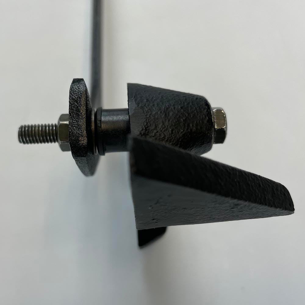Sill Mount Set for Shutter Dogs - Black Powder Coat