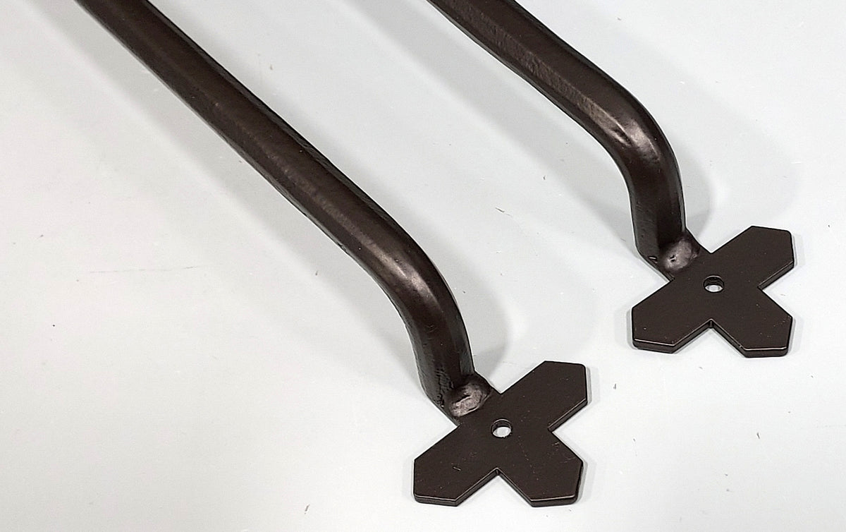 Barn Door Handle Pull - Closeup View - Wild West Hardware