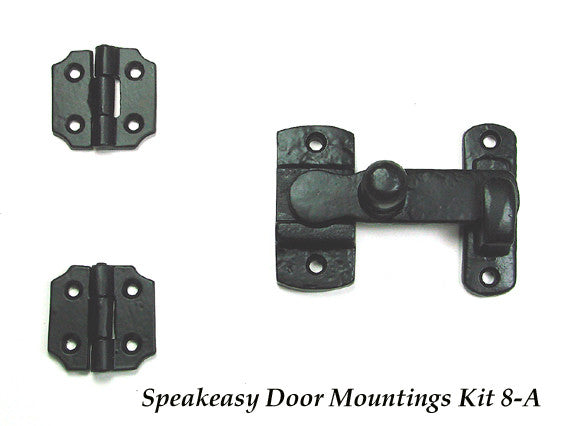 Speakeasy Door Mounting Kit #8 -A - Wild West Hardware