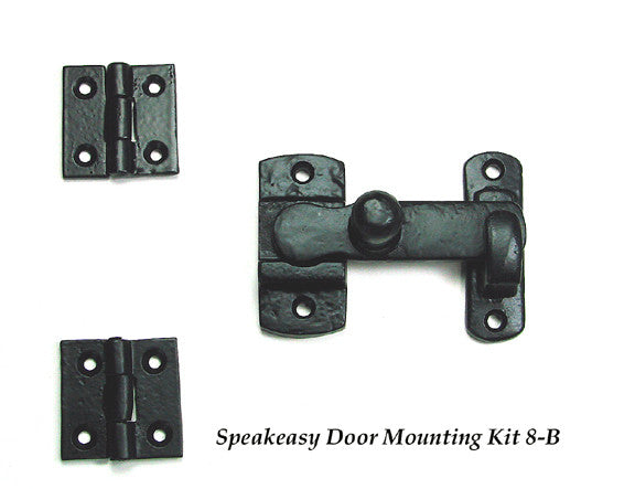 Speakeasy Door Mounting Kit #8-B - Wild West Hardware