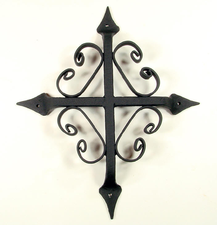 St. Augustine Speakeasy Grill - 10" x 12" - Black Powder Coat finish - Wild West Hardware