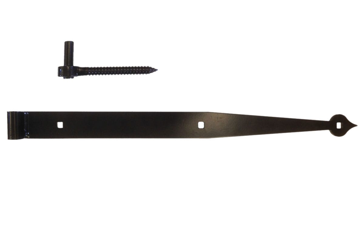 Heavy-duty 24-inch strap hinges for barns