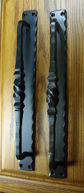 Tuscan Door Pull #1 - Wild West Hardware