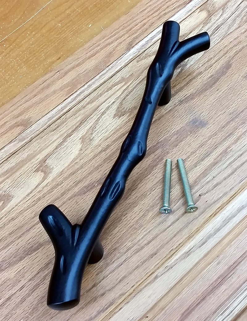 Tree Branch Handle Pull - Twig Pull Handle - Large Size - For Barn Doo ...