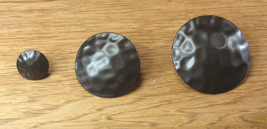 Premium Round Clavos with Dark Bronze Powder Coat Finish - Wild West Hardware