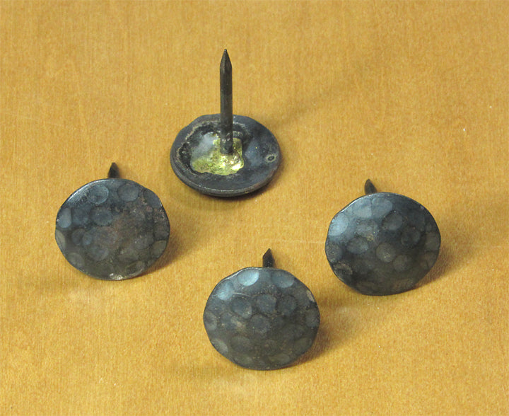 Premium Round Hammered Clavos  3/4" diameter head - Unfinished - Wild West Hardware