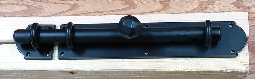 Dual Side Operating Rustic Slide Bolt For Gates or doors  (open or close from both sides) - Wild West Hardware