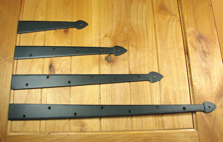 Premium SPEAR Dummy Strap Hinge Decorative Strap Hinges - Wild West Hardware