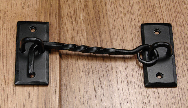 Forged Twisted Iron Cabin Hook - Wild West Hardware