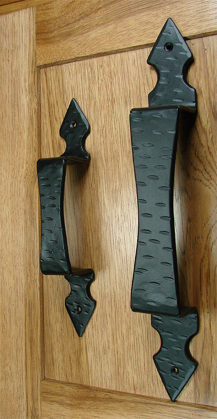 Hammered Arrow Door Pull / Appliance Pull - Barn Door Handle - Wild West Hardware