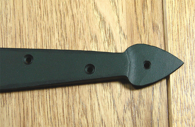 Premium Spear Style Strap Hinges - Wild West Hardware