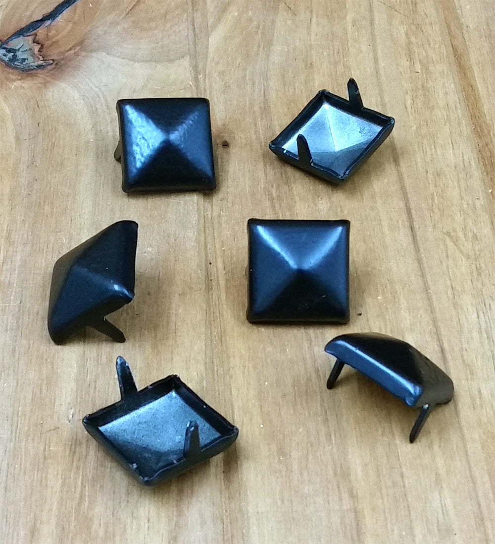 Pyramid Shaped Stainless Steel Nail Cap Clavos - 6 Pack - Wild West Hardware