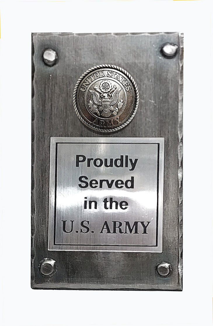 Veteran Gift - US ARMY Emblem - Patriotic Gift for Army Veterans - Wild West Hardware