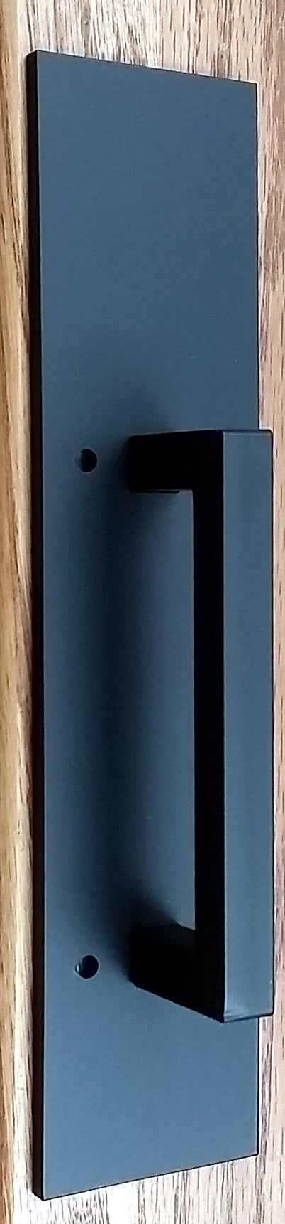 Plain Rectangular Style Door Pull - Barn Door Handle - Wild West Hardware