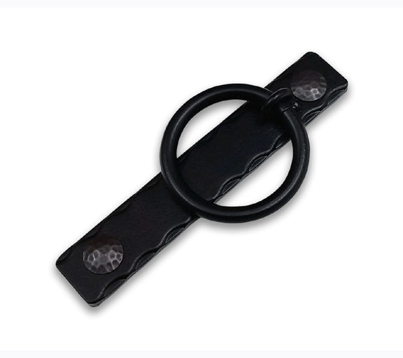 4" Ring Door Knocker with Decorative Clavos Accent - Wild West Hardware