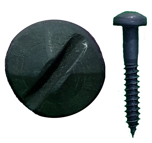 Medium Scroll Door Pull, Gate Pull, Black Powder Coat Finish - Wild West Hardware
