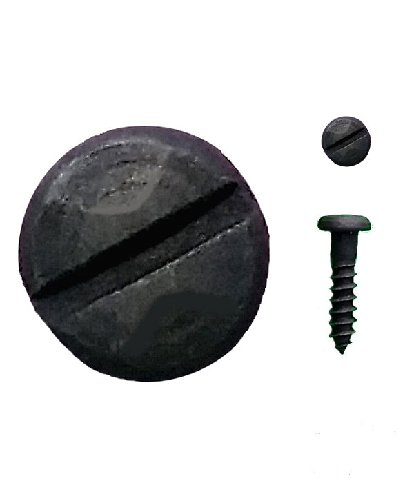 Rustic Pyramid Head Slotted Screws - 5/8" x #6 - Wild West Hardware