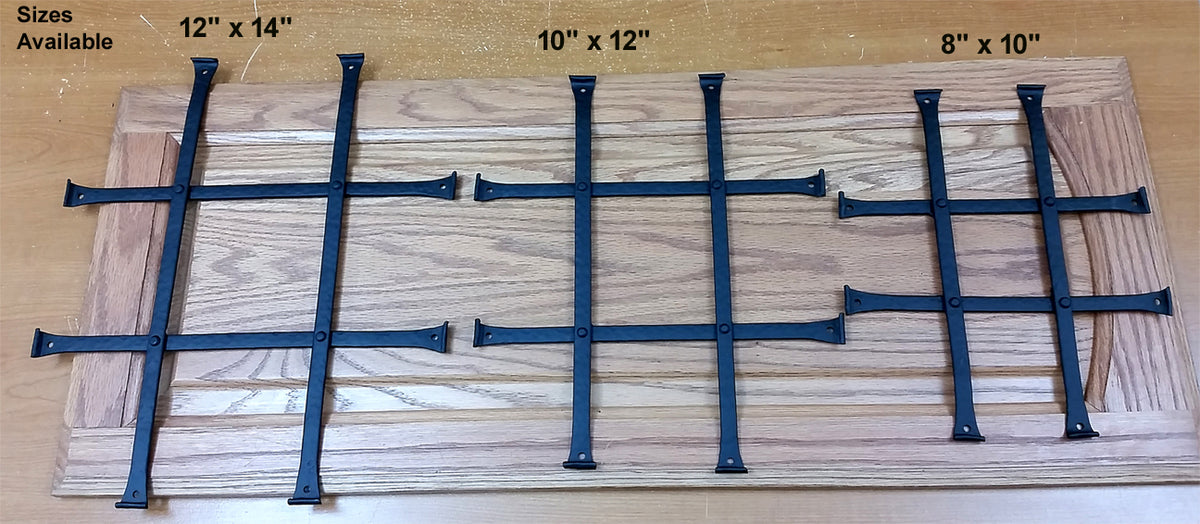 Speakeasy Grille  - LOW PROFILE - Size: 8" x 10" - Wild West Hardware