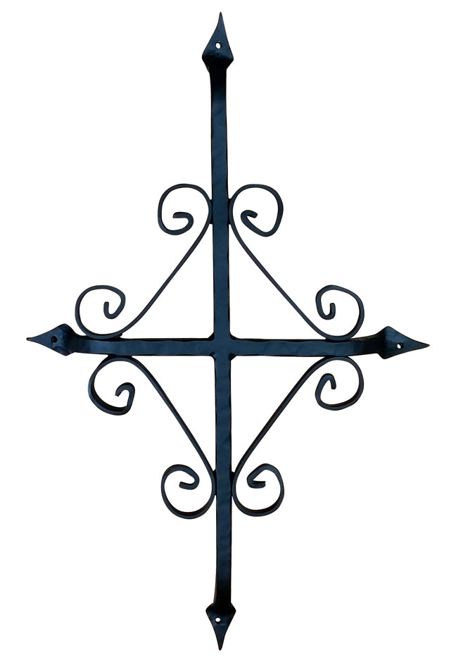 St. Augustine Grill - 12" x 16" - Black Powder Coat finish - Wild West Hardware