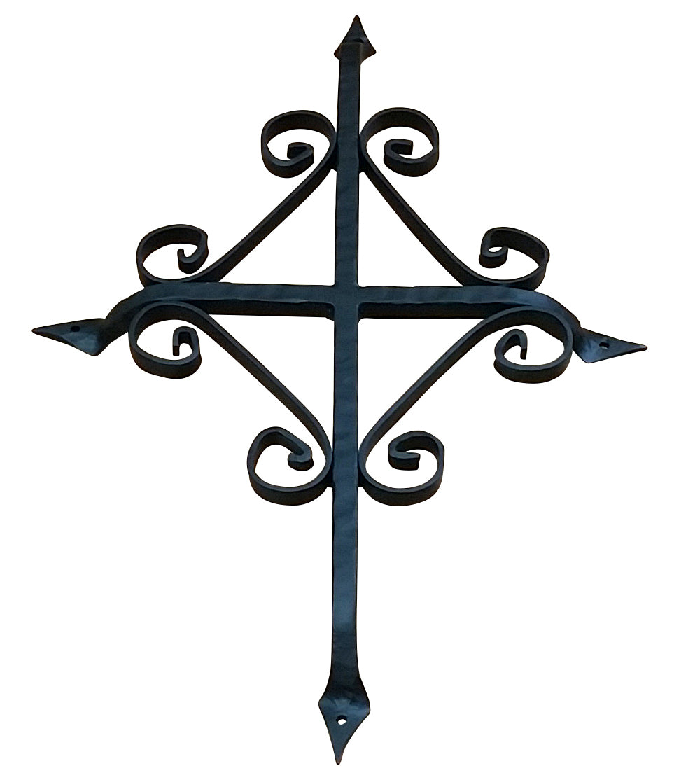 St. Augustine Grill - 12" x 16" - Black Powder Coat finish - Wild West Hardware