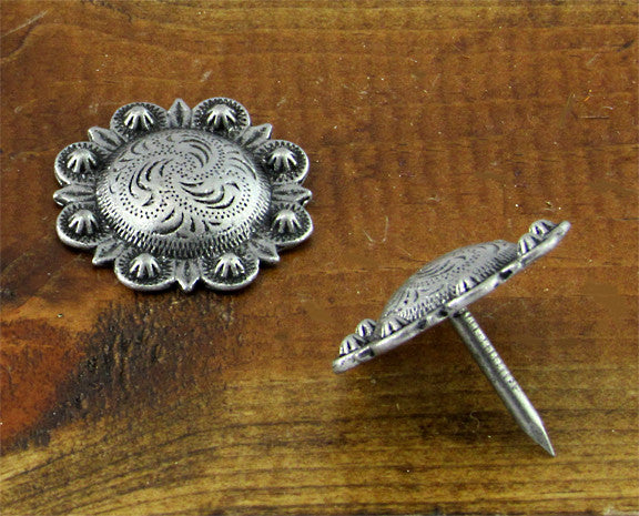 STUDDED Style Clavos - Pewter finish - Wild West Hardware