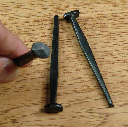 Wrought Steel Decorative Nails - 2 1/2" - Wild West Hardware